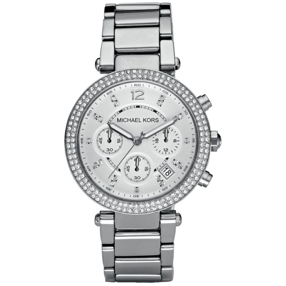 Michael Kors Women's Parker Silver Dial Watch - MK5353